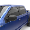 573471 In-Channel Window Visors, Front & Rear Set, Dark Smoke Finish - image 1