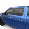 573491 In-Channel Window Visors, Front & Rear Set, Dark Smoke Finish - image 4