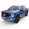 573495 In-Channel Window Visors, Front & Rear Set, Matte Black Finish - image 2