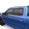 573495 In-Channel Window Visors, Front & Rear Set, Matte Black Finish - image 4
