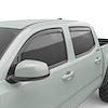 575081 In-Channel Window Visors, Front & Rear Set, Dark Smoke Finish