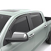 575191 In-Channel Window Visors, Front & Rear Set, Dark Smoke Finish - image 1