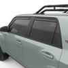 575221 In-Channel Window Visors, Front & Rear Set, Dark Smoke Finish - image 4