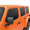 575251 In-Channel Window Visors, Front & Rear Set, Dark Smoke Finish - image 1
