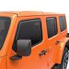 575255 In-Channel Window Visors, Front & Rear Set, Matte Black Finish - image 1