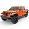 575255 In-Channel Window Visors, Front & Rear Set, Matte Black Finish - image 4