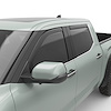575405 In-Channel Window Visors, Front & Rear Set, Matte Black Finish - image 1