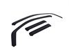 EGR Matte Black In-Channel Window Visors are designed to promote fresh air circulation in the interi - image 1