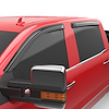 641771 Tape-On Window Visors, Front & Rear Set, Dark Smoke Finish - image 1