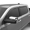 642951 Tape-On Window Visors, Front & Rear Set, Dark Smoke Finish - image 1