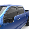643491 Tape-On Window Visors, Front & Rear Set, Dark Smoke Finish - image 1