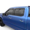 643491 Tape-On Window Visors, Front & Rear Set, Dark Smoke Finish - image 4