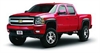 Rugged Look Fender Flares Set of 2 No-Drill Rear - image 1