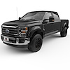793914-G1 Bolt-On Look Fender Flare Set, Paint To Code - Shadow Black (OEM Color Code: G1) - image 1