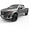 793914-UX Bolt-On Look Fender Flare Set, Paint To Code - Ingot Silver (OEM Color Code: UX) - image 1