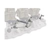 94 Series Carburetor Progressive Throttle Linkage Kit for Triple Carb Set-up - image 2