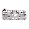 Late Ford Flathead Aluminum Cylinder Heads Polished with Script Logo - image 1