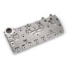 Late Ford Flathead Aluminum Cylinder Heads Polished with Script Logo - image 2