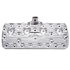 Ford Flathead Polished Aluminum Cylinder Heads with Script Logo - image 1