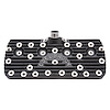 Ford Flathead Aluminum Cylinder Heads Black Finish with Block Letters - image 1