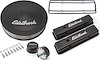 Pro-Flow / Signature Series Black Powder Coated Dress Up Kit for Small Block Chevy - image 1