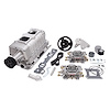 E-Force Enforcer RPM Dual Quad Satin Supercharger Kit for 1955-1986 Small Block Chevy Includes Carburetors - image 1