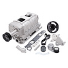 E-Force Enforcer RPM Dual Quad Satin Supercharger Kit for Small Block Chevy with Vortec Heads - image 1