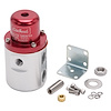Carbureted Adjustable Non-Bypass Fuel Pressure Regulator 160 GPH with 3/8" NPT Inlet/Outlet in Red Finish - image 1