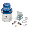Carbureted Adjustable Bypass Fuel Pressure Regulator 160 GPH with 3/8" NPT Inlet/Outlet/Bypass in Blue Finish - image 1