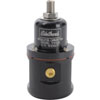 Carbureted Adjustable Bypass Fuel Pressure Regulator 160 GPH with 3/8" NPT Inlet/Outlet/Bypass in Black Finish - image 2