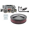 Thunder Series AVS 650 CFM Manual Choke Carburetor Kit with Black Accessories - image 1