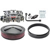 Thunder Series AVS 650 CFM Electric Choke Carburetor Kit with Black Accessories - image 1