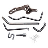 Replacement Thunder AVS Carburetor Linkage Kit with Black Finish