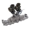 Vintage 94 Series Dual Carburetor and Manifold Kit 1938-1948 Ford Flathead V8 - image 2