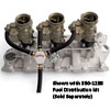 Vintage 94 Series Triple Carburetor and Manifold Kit for 1955-1986 Small Block Chevy - image 2