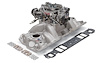 Single-Quad RPM Manifold and Carburetor Kit for Small Block Chevy with Vortec or E-Tec Cylinder Heads - image 1