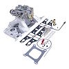 Single-Quad RPM Air-Gap Manifold and Carburetor Kit for Small Block Chrysler 340/360 - image 1