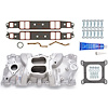 Performer Intake Manifold for Small Block Chevy with Installation Kit - image 1