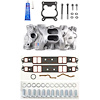 Performer Intake Manifold for Small Block Chevy with Installation Kit - image 1