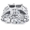 Performer Small Block Chevy Intake Manifold Polished for 1987-95 Cast Iron Heads - image 3
