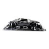 2161-BP Performer 2-O Intake Manifold for 1965-1990 Big Block Chevy Engines w/Oval Port Heads [Black Plasma Finish] - image 4