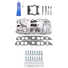 Performer 2-O Big Block Chevy Intake Manifold with Installation Kit for Quadrajet - image 1
