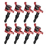 22783 Coil-on-Plug Coil Packs for 2004-2008 Ford 4.6L, 5.4L V8 3-Valve Engines [Set of 8]
