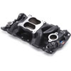 Performer Air-Gap Small Block Chevy Intake Manifold Black - image 2