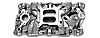 SB-Chevy 1955-86 Performer EPS Intake, PermaStar Coating IMCA Approved - image 1