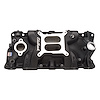 Performer EPS Black Intake Manifold for Small Block Chevy - image 1
