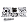 Performer EPS Endurashine Intake Manifold for Small Block Chevy with Oil Fill Tube - image 1