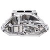 Performer EPS Endurashine Intake Manifold for Small Block Chevy with Oil Fill Tube - image 3