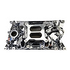 2716-CP Perf EPS Manifold for Small-Block Chevy Vortec, Chrome Plasma Finish - image 1
