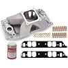 Super Victor II Intake Manifold Kit Big-Block Chevy 9.8 Standard Deck .080 Raised Ports Carb - image 1